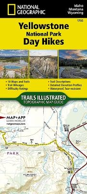 Yellowstone National Park Day Hikes - National Geographic Maps