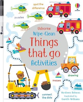 Wipe-Clean Things That Go Activities - Kirsteen Robson