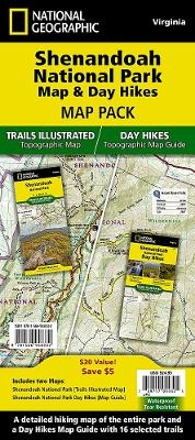 Shenandoah National Park Map & Day Hikes [map Pack Bundle] - National Geographic Maps