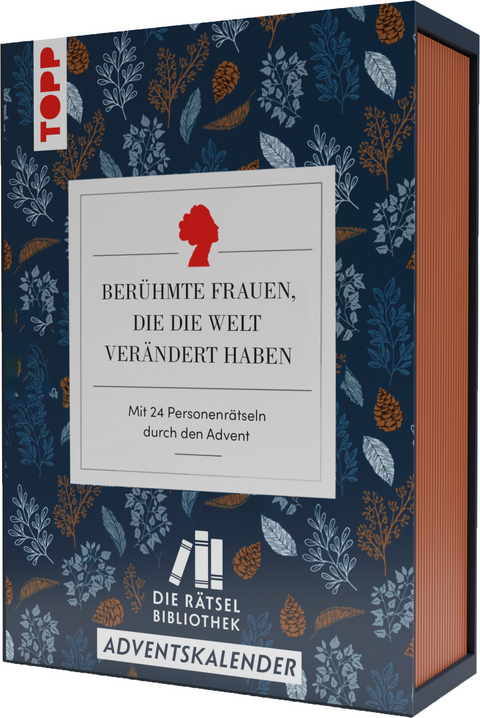 Die Rätselbibliothek. Adventskalender – Berühmte Frauen, die die Welt verändert haben - Stefan Heine