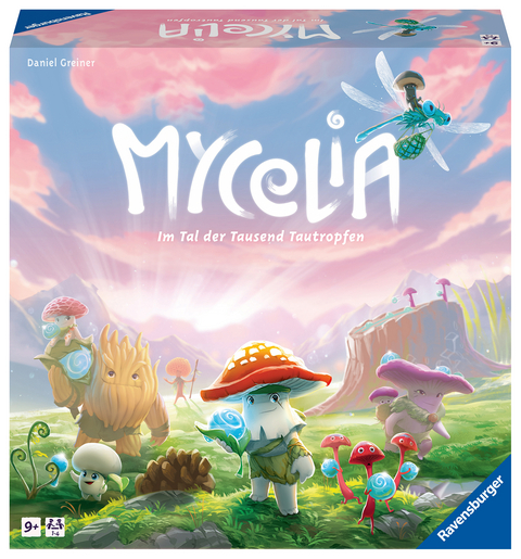 Ravensburger 27489 - Mycelia - Deckbuilding Spiel für Familien, Brettspiel für Erwachsene und Kinder ab 9 Jahren - einfaches Strategiespiel für 1-4 Spieler - Daniel Greiner