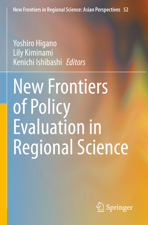 New Frontiers of Policy Evaluation in Regional Science - 