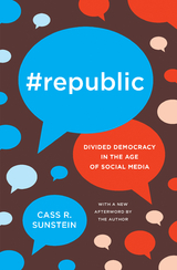 #Republic -  Cass R. Sunstein