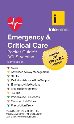Emergency  &  Critical Care Pocket Guide, Revised Eighth Edition - Paula Derr