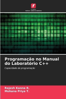 Programação no Manual do Laboratório C++ - Rajesh Kanna R, Mohana Priya T