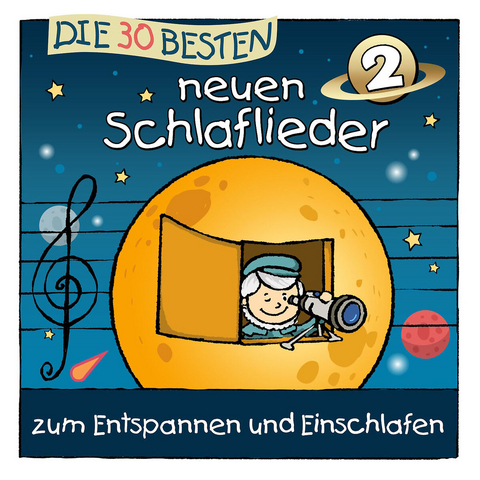 Die 30 besten neuen Schlaflieder 2, 1 Audio-CD - Simone Sommerland, Karsten Glück,  Die Kita-Frösche