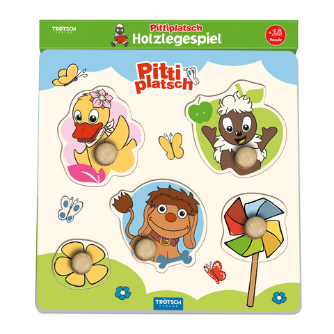 Trötsch Pittiplatsch Holzlegespiel - 