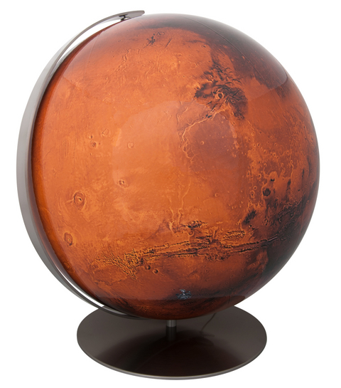 Tischglobus COLUMBUS Planetenglobus Mars Regent Ø 34 cm