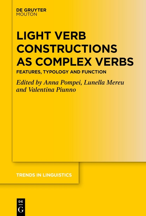 Light Verb Constructions as Complex Verbs - 