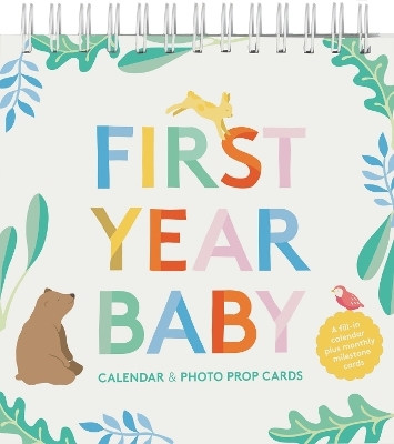 First Year Baby Calendar & Photo Prop Cards - 