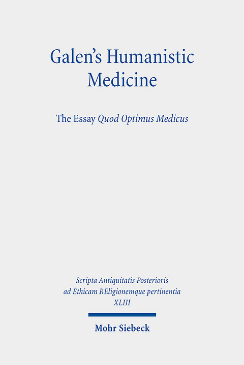 Galen's Humanistic Medicine - 