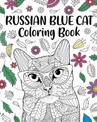 Russian Blue Cat Coloring Book -  Paperland