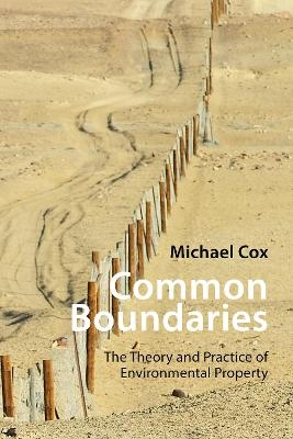 Common Boundaries - Prof. Michael Cox