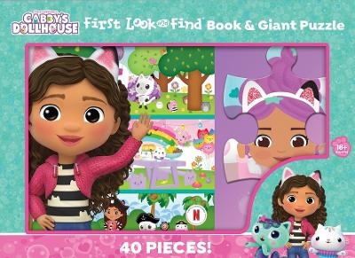 Gabby First Look & Find Book & Giant Puzzle - P I Kids