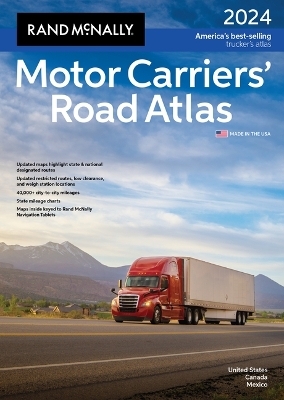 Rand McNally 2024 Motor Carriers' Road Atlas -  Rand McNally