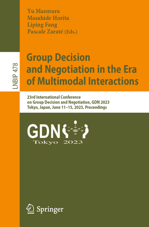 Group Decision and Negotiation in the Era of Multimodal Interactions - 