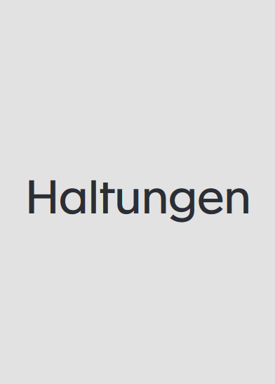 Haltungen - 