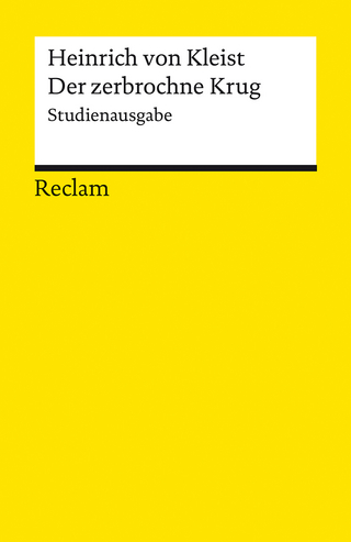 Der zerbrochne Krug. Studienausgabe - Heinrich von Kleist; Bernd Hamacher