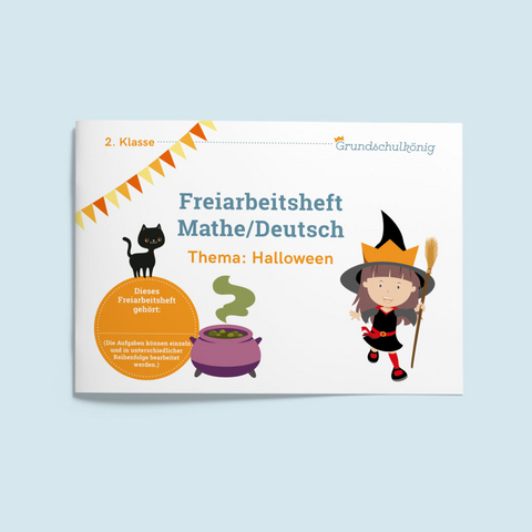 Freiarbeitsheft Halloween (2. Klasse) - Manuela Winter, Diana Wimmer