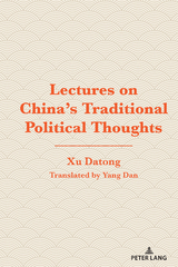 Lectures on China's Traditional Political Thoughts - Xu Datong