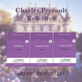 Charles Perrault Kollektion (Bücher + 3 Audio-CDs) - Lesemethode von Ilya Frank - Charles Perrault