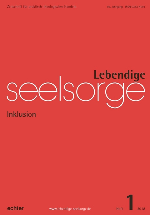 Lebendige Seelsorge 1/2018 -  Echter Verlag