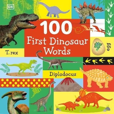 100 First Dinosaur Words -  Dk