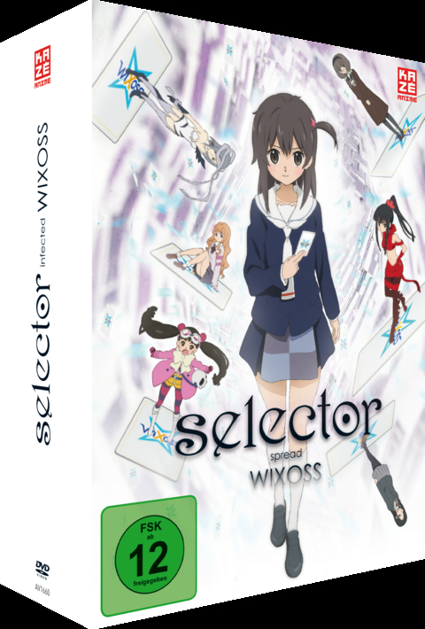 Selector Spread Wixoss - Staffel 2 - Gesamtausgabe - DVD Box (4 DVDs) - Takuya Satō