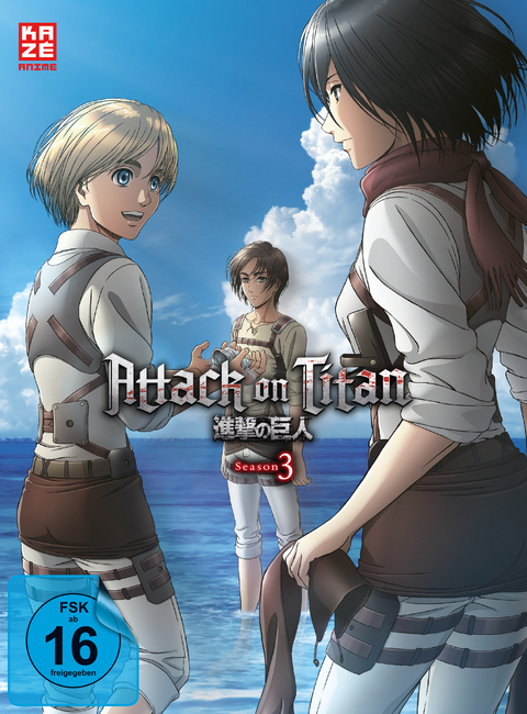 Attack on Titan. Staffel.3.4, DVD