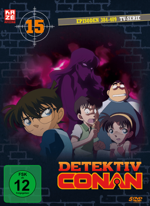 Detektiv Conan - TV-Serie - DVD-Box 15 (Episoden 384-408) (5 DVDs) - Yasuichiro Yamamoto, Kenji Kodama, Kojin Ochi, Masato Sato