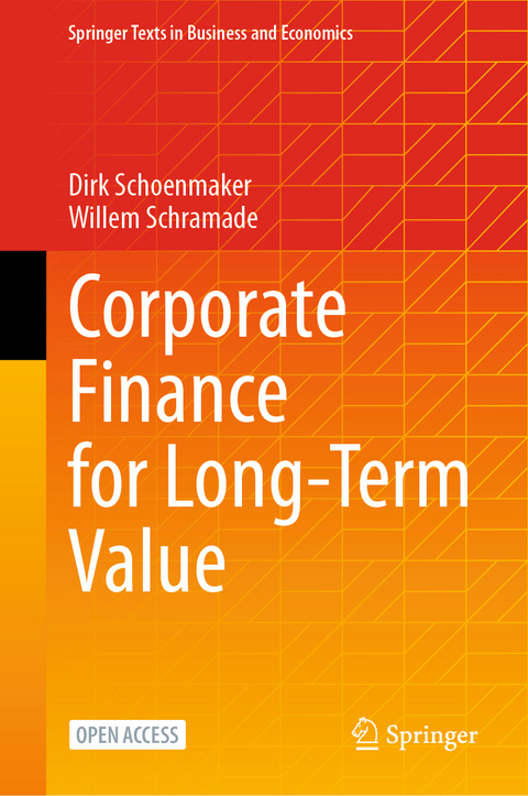 Corporate Finance for Long-Term Value - Dirk Schoenmaker, Willem Schramade