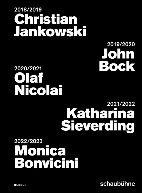 Plakatkampagnen der Schaubühne 2018 bis 2022 - 