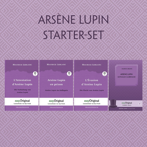 Arsène Lupin, gentleman-cambrioleur (mit 5 MP3 Audio-CDs) - Starter-Set - Maurice Leblanc