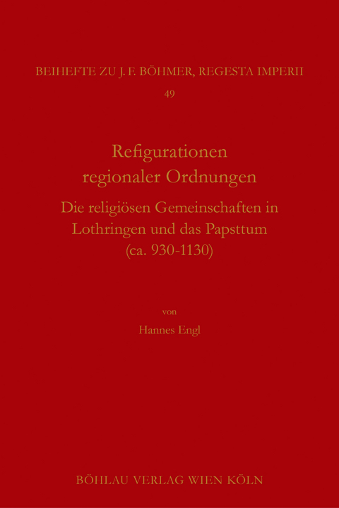 Rekonfigurationen regionaler Ordnungen - Hannes Engl