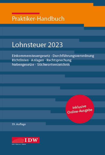 Praktiker-Handbuch Lohnsteuer 2023 - 