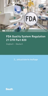 FDA Quality System Regulation - Buch mit E-Book - Briest, Arne