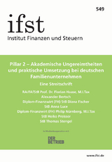 ifst-Schrift 549 - Florian Haase, Alexander Bertsch, Diana Fischer, Anna Luce, Philip Nürnberg, Heiko Preisser, Thomas Stengel