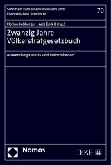 Zwanzig Jahre Völkerstrafgesetzbuch - 