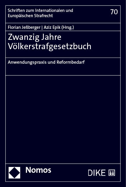 Zwanzig Jahre Völkerstrafgesetzbuch - 