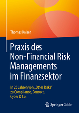 Praxis des non-financial risk managements im Finanzsektor - Thomas Kaiser