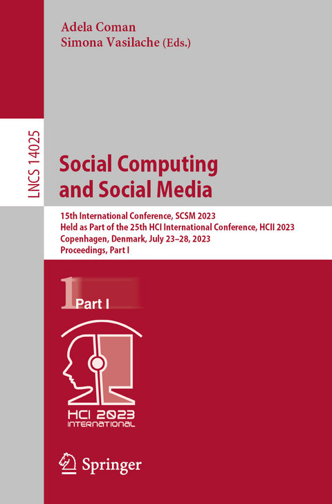Social Computing and Social Media - 