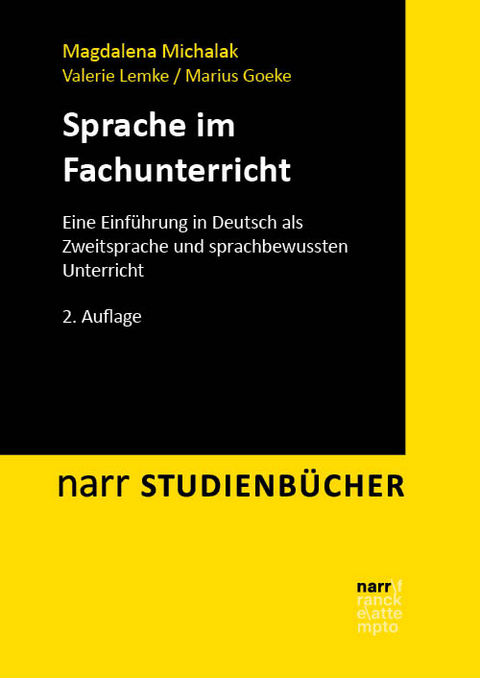 Sprache im Fachunterricht - Magdalena Michalak, Valerie Lemke, Marius Goeke