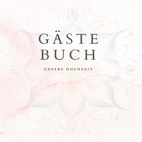 Gästebuch "Unsere Hochzeit"- Premium Hardcover Chic - Lucie K. Schmitt