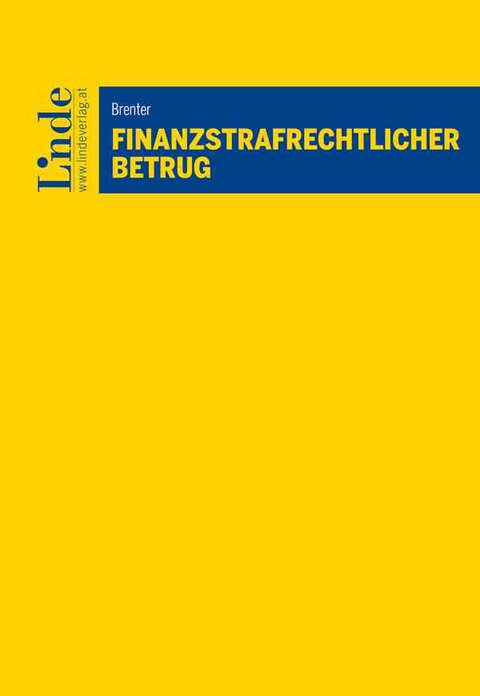 Finanzstrafrechtlicher Betrug - Sabina Brenter