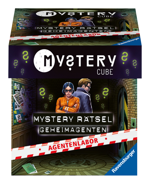 Ravensburger 20227 - Mystery Cube - Das Agentenlabor - Für Rätsel-Begeisterte ab 10 Jahren