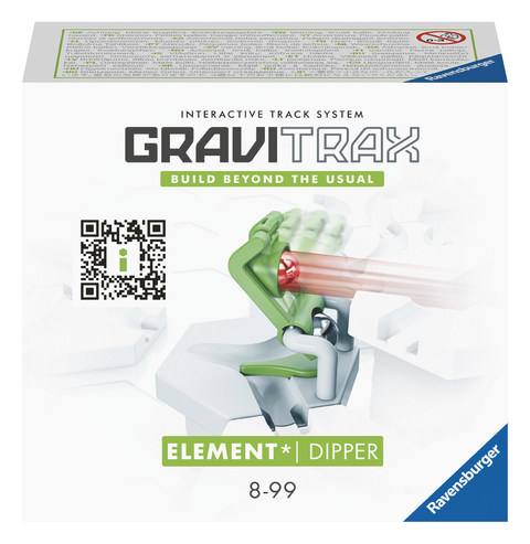 Ravensburger GraviTrax Element Dipper 22430 - GraviTrax Erweiterung für deine Kugelbahn - Murmelbahn und Konstruktionsspielzeug ab 8 Jahren, GraviTrax Zubehör kombinierbar mit allen Produkten