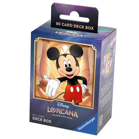 Disney Lorcana Trading Card Game: Das Erste Kapitel - Deck Box Micky Maus