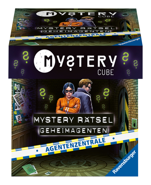 Ravensburger 20226 - Mystery Cube - Die Agentenzentrale - Für Rätsel-Begeisterte ab 10 Jahren