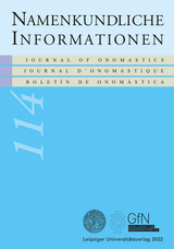 Namenkundliche Informationen 114 - 