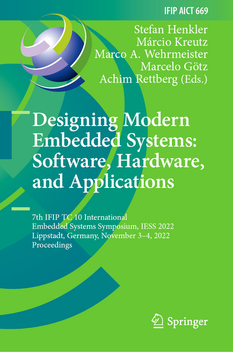Designing Modern Embedded Systems: Software, Hardware, and Applications - 
